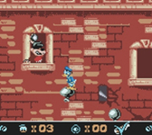une photo d'Ã©cran de Donald Couak Attack sur Nintendo Game Boy Color
